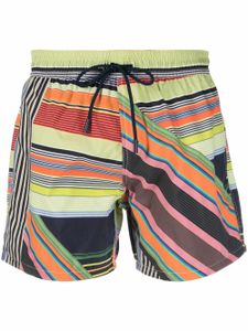 ETRO short de bain à lien de resserrage - Vert