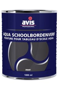 Avis Aqua Schoolbordenverf - Zwart