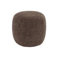 Goossens Hocker Lizz in boucle mokka