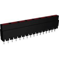 Signal Construct ZALS 080 LED-matrix 8-voudig Rood (l x b x h) 40.8 x 3.7 x 9 mm - thumbnail