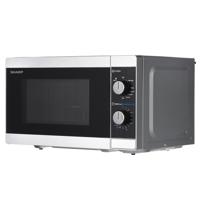 Sharp Home Appliances YC-MG01E-S magnetron Aanrecht Combinatiemagnetron 20 l 800 W Zwart, Grijs