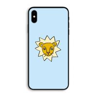 Kleine leeuw: iPhone XS Max Biologisch afbreekbaar hoesje