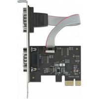 Delock 90001 PCI Express x1-kaart naar 2 x seriële RS-232