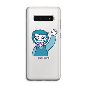 Zwaai: Samsung Galaxy S10 4G Transparant Hoesje