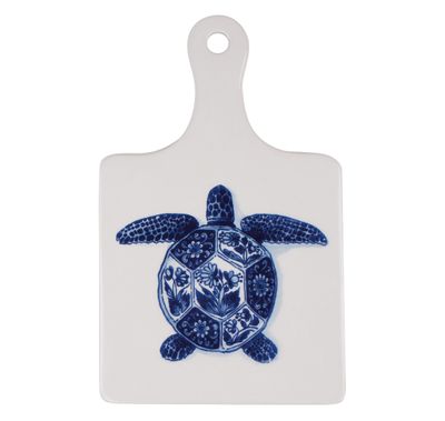 ROYAL DELFT - Wunderkammer - Kaasplank groot Turtle