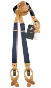 Sir Redman SR235 Bretels  - Denimblauw