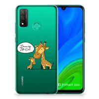 Huawei P Smart 2020 Telefoonhoesje met Naam Giraffe - thumbnail