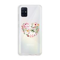 GRL PWR Flower: Galaxy A51 4G Transparant Hoesje