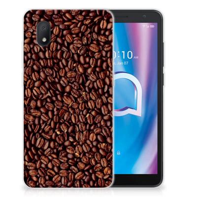 Alcatel 1B (2020) | Siliconen Case | Koffiebonen