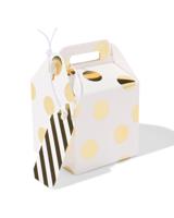 HEMA Cadeaudoosjes vouwbaar S goud - 6 stuks