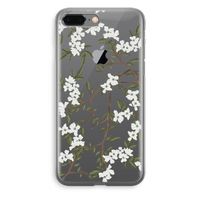 Blossoming spring: iPhone 8 Plus Transparant Hoesje