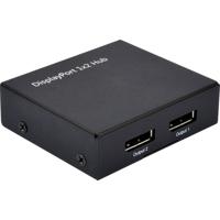 VALUE DisplayPort Video-Splitter, met hub funktie, 2voudig