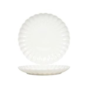 Ontbijtbord Ø19,5cm Flower Off White Doos A 6 Stuks