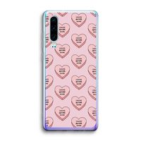 Chicks before dicks: Huawei P30 Transparant Hoesje