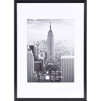 Henzo Fotolijst - Manhattan - Fotomaat 21x30 cm - Zwart - thumbnail
