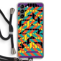 Skew Bee 2: Samsung Galaxy S21 Transparant Hoesje met koord