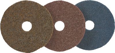 Promat Schuurlinnenschijf | d. 115 mm | very fine | blauw voorgestanst - 4000843036 4000843036