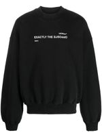 Off-White sweat à slogan imprimé - Noir