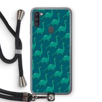 Diplodocus: Samsung Galaxy A11 Transparant Hoesje met koord Diplodocus: Samsung Galaxy A11 Transparant Hoesje met koord