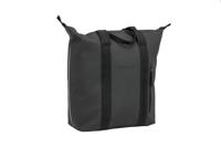 Newlooxs New looxs zwarte boodschappentas 24l - polyester - zwart - haken