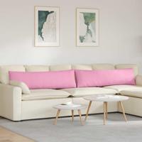 VidaXL Sofa kussens 2 pcs roze 145 x 40 cm stof