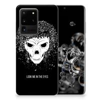 Silicone Back Case Samsung Galaxy S20 Ultra Skull Hair