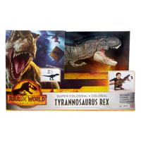Mattel Jurassic world dominion super colossal t-rex dinosaurus speelfiguur