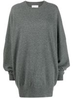 extreme cashmere pull oversize en cachemire - Gris