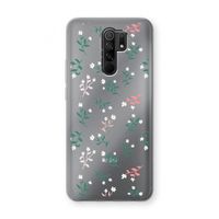 Small white flowers: Xiaomi Redmi 9 Transparant Hoesje
