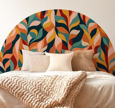 Abstracte jungle vibes slaapkamer muursticker