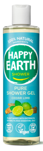 Happy Earth 100% Natural Shower Gel Cedar Lime