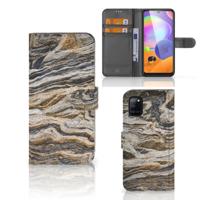 Samsung Galaxy A31 | Bookcase | Steen | Portemonnee hoesje