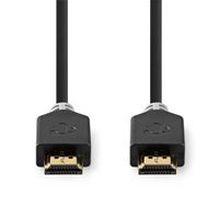 Nedis CVBW34000AT10 HDMI kabel 1 m HDMI Type A (Standaard) Antraciet - thumbnail