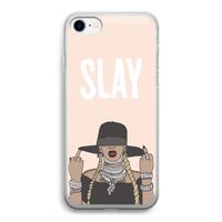 Slay All Day: iPhone SE 2020 Transparant Hoesje