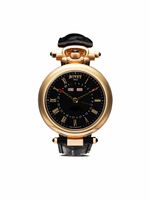 Bovet montre Fleurier Triple Date Amadeo 42 mm - Noir