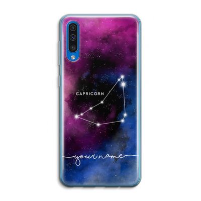 Sterrenbeeld - Donker: Samsung Galaxy A50 Transparant Hoesje