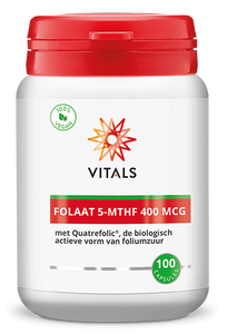 Vitals Folaat 5-mthf 400mcg Capsules