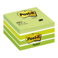 Post-It Notes kubus, 450vel, ft 76 x 76 mm, groen - thumbnail