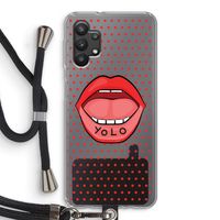 Yolo Denise: Samsung Galaxy A32 5G Transparant Hoesje met koord