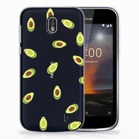 Nokia 1 Siliconen Case Avocado - thumbnail