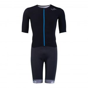 Sailfish Aerosuit pro trisuit korte mouw zwart heren L