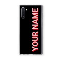 Namecase: Samsung Galaxy Note 10 Transparant Hoesje