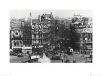 Kunstdruk Time Life - Piccadilly Circus London 1942 60x80cm