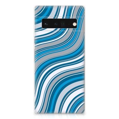 Google Pixel 6 Pro | TPU bumper | Waves Blue