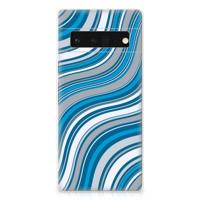 Google Pixel 6 Pro | TPU bumper | Waves Blue