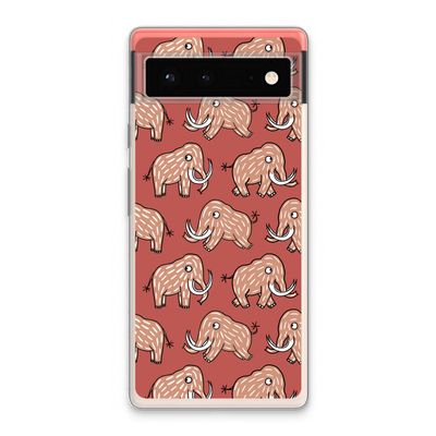 Mammoet: Google Pixel 6 Transparant Hoesje