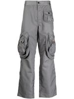 Heron Preston pantalon cargo à patch logo - Gris - thumbnail