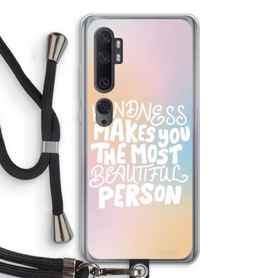 The prettiest: Xiaomi Mi Note 10 Pro Transparant Hoesje met koord