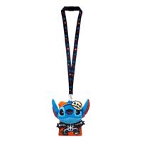 Lilo & Stitch Lanyard Stitch Skeleton with Card Holder
