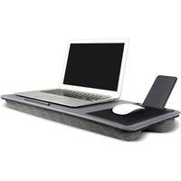 Ingenious Gifting - Laptoptafel multifuctioneel - Schootbureau - Muismat en Telefoonhouder - Carbon